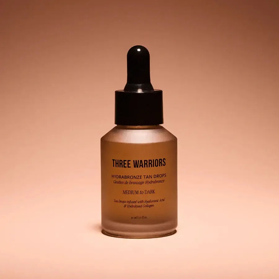 Three Warriors - Hydrabronze Tan Drops - 30ml - The Bare Theory