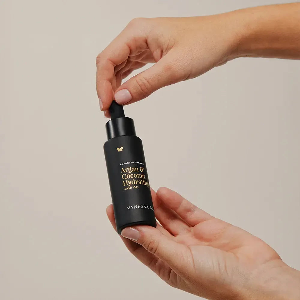 Vanessa Megan - Argan & Coconut Hydrating | Hair Oil | 30ml - The Bare Theory