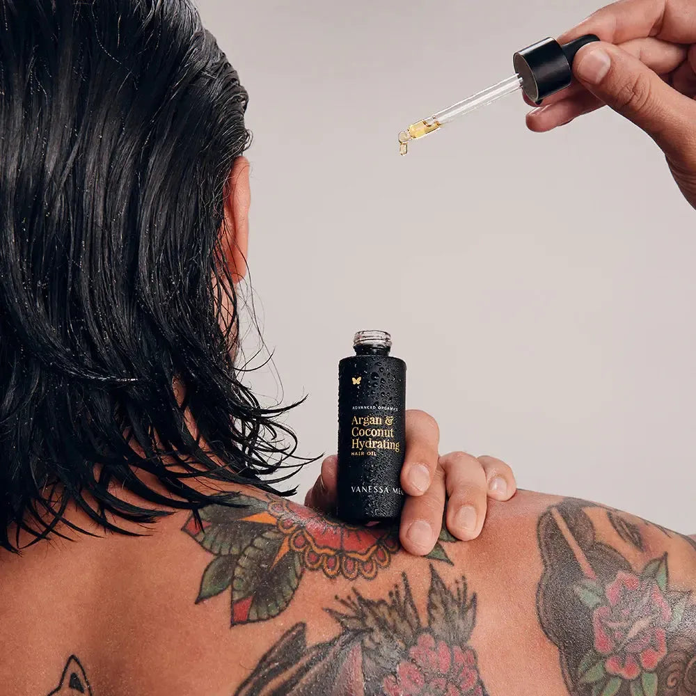 Vanessa Megan - Argan & Coconut Hydrating | Hair Oil | 30ml - The Bare Theory