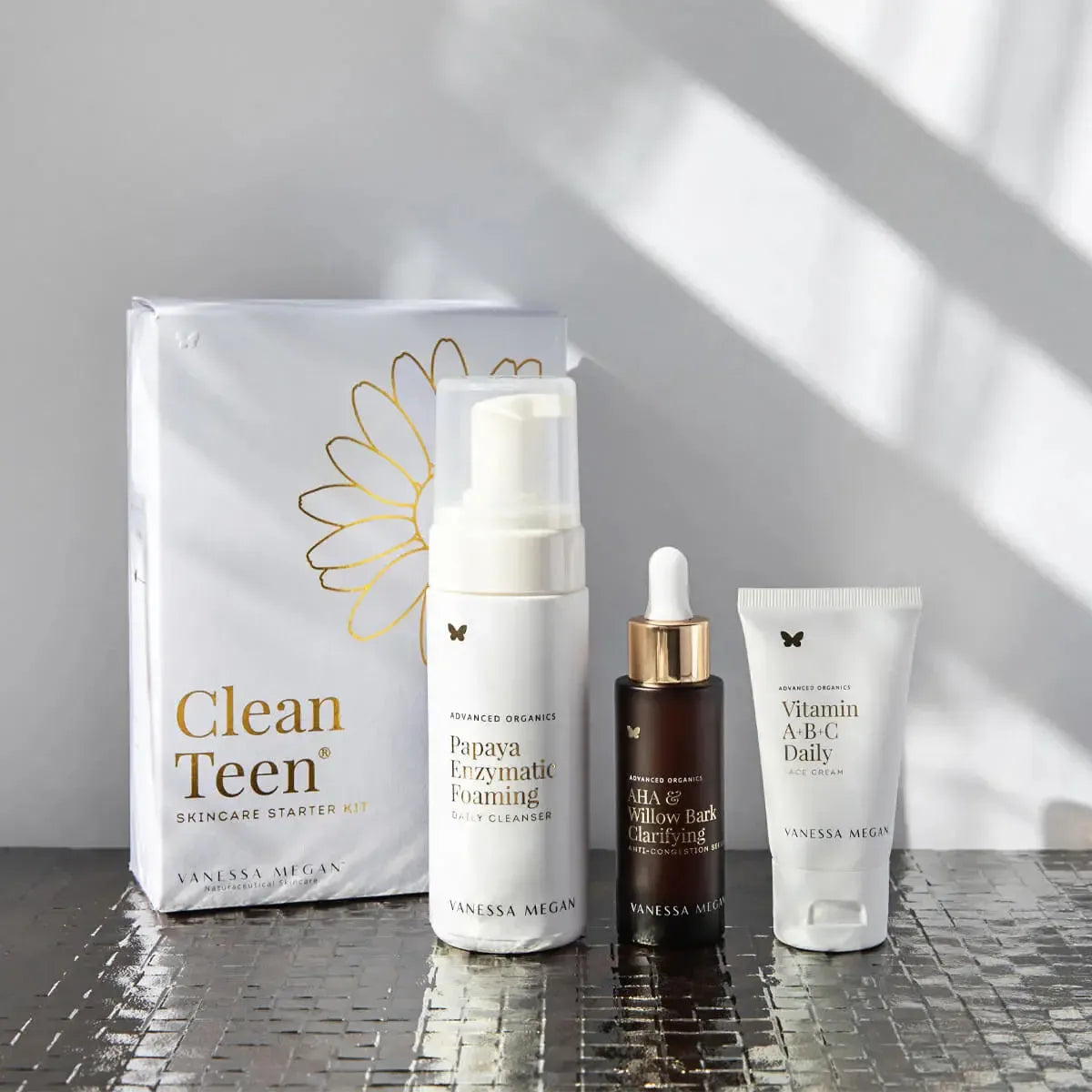 Vanessa Megan - Clean Teen Skincare Starter Kit - The Bare Theory