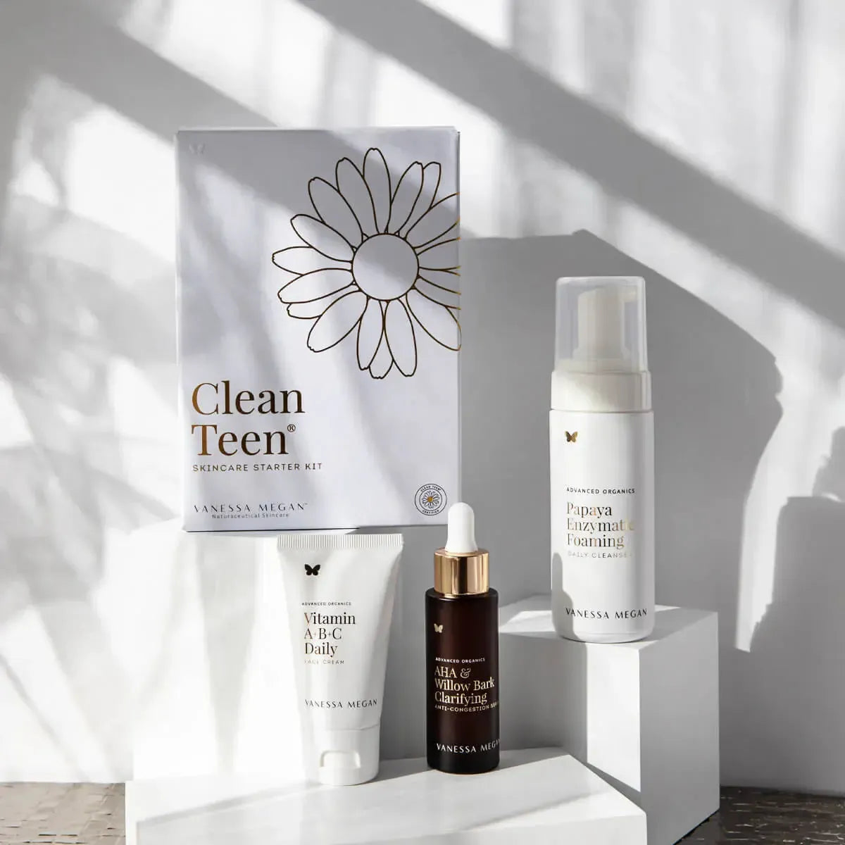 Vanessa Megan - Clean Teen Skincare Starter Kit - The Bare Theory