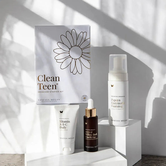 Vanessa Megan - Clean Teen Skincare Starter Kit - The Bare Theory
