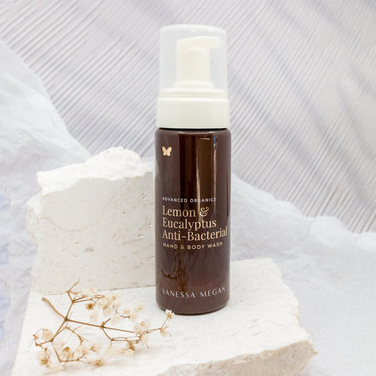 Vanessa Megan - Lemon & Eucalyptus | Foaming Hand & Body Wash | 150ml - The Bare Theory