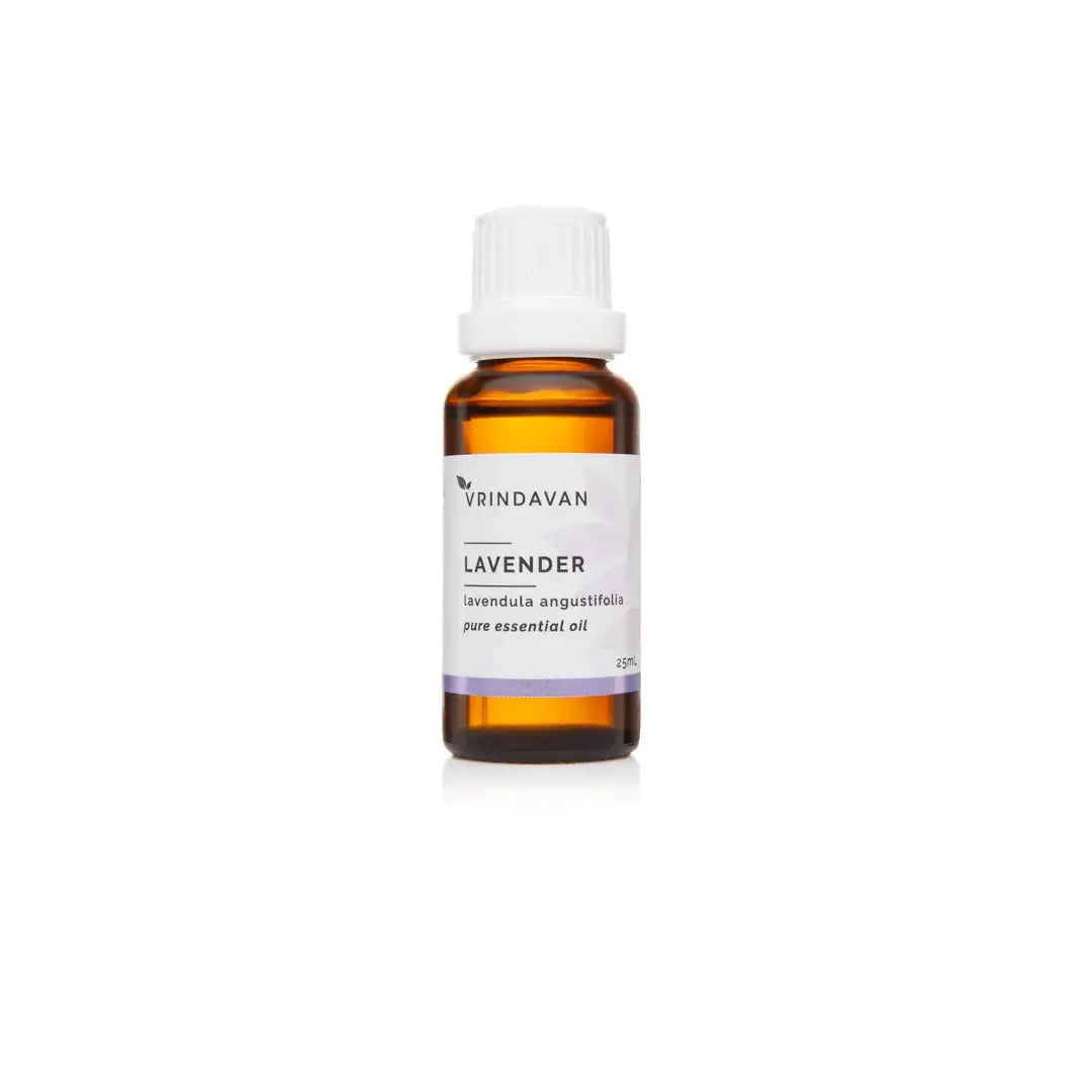Vrindavan Lavender Essential Oil - 25ml - The Bare Theory