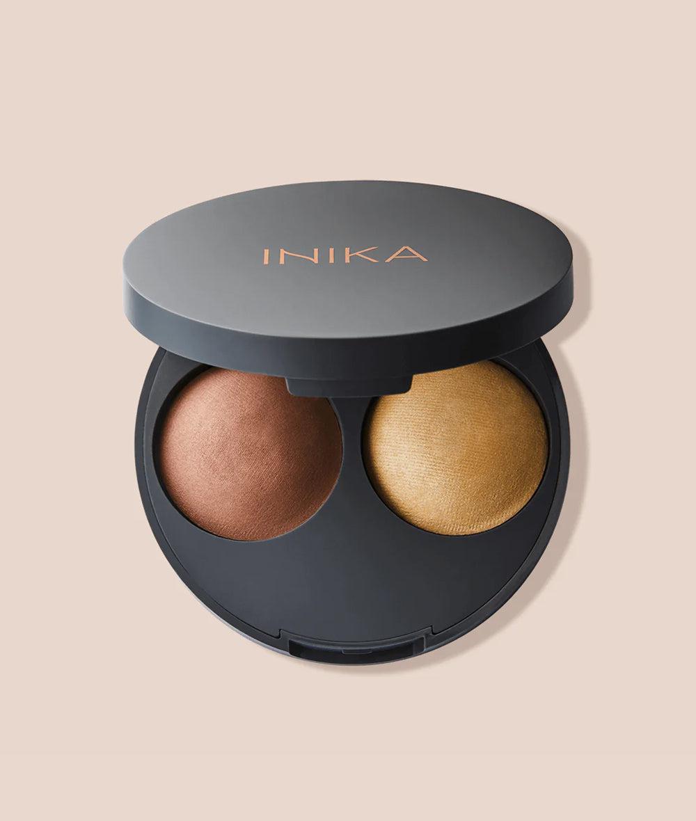 INIKA - Baked Contour Duo - Teak - The Bare Theory