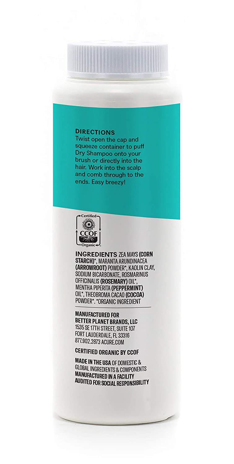 ACURE - Dry Shampoo Brunette to Dark Hair 48g - The Bare Theory