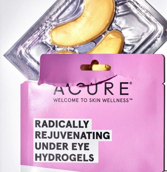 ACURE- Radically Rejuvenating Under Eye Hydrogels - The Bare Theory