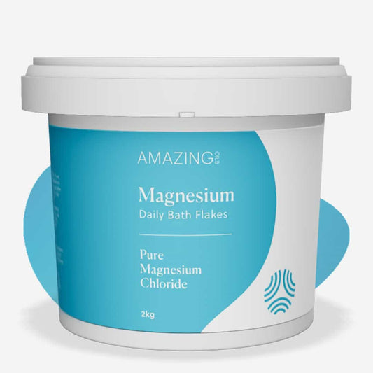 Amazing Oils - Magnesium Daily Bath Flakes - 2kg - The Bare Theory