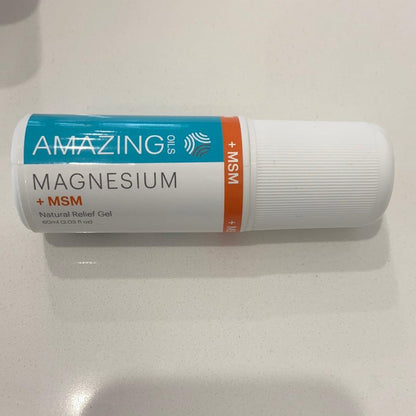 Amazing Oils - Magnesium + MSM Gel Roll-On - The Bare Theory