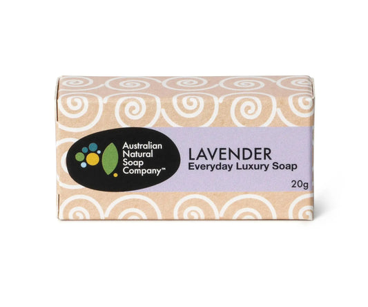 ANSC - Lavender Guest Soap - The Bare Theory
