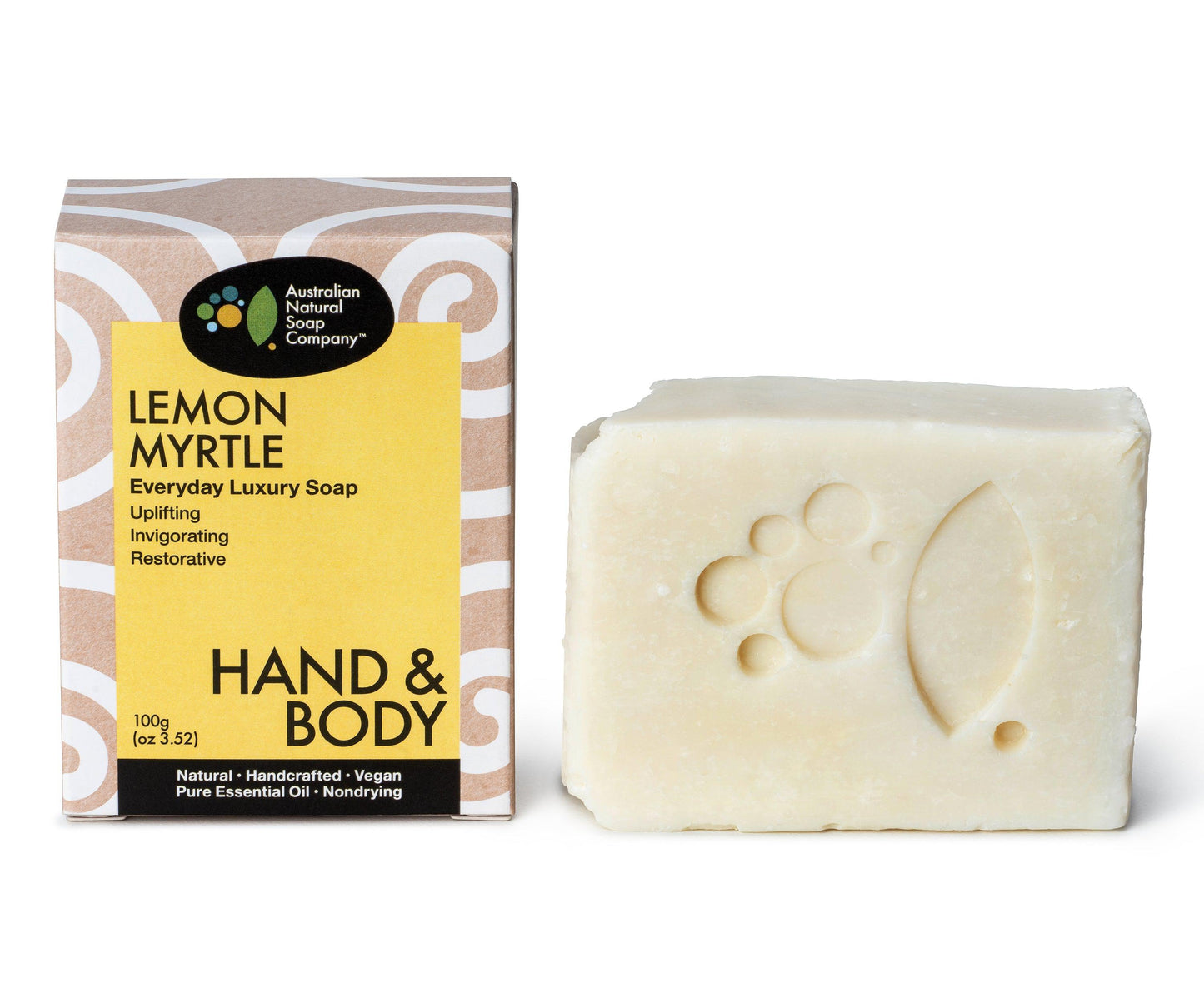 Australian Natural Soap Company - Hand & Body Soap - Lemon Myrtle - The Bare Theory