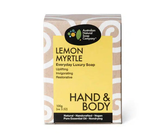 Australian Natural Soap Company - Hand & Body Soap - Lemon Myrtle - The Bare Theory