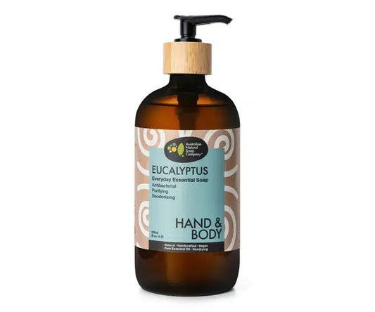 Australian Natural Soap Company - Hand & Body Wash - Eucalyptus - The Bare Theory