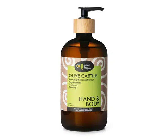 Australian Natural Soap Company - Hand & Body Wash - Olive Castile - The Bare Theory