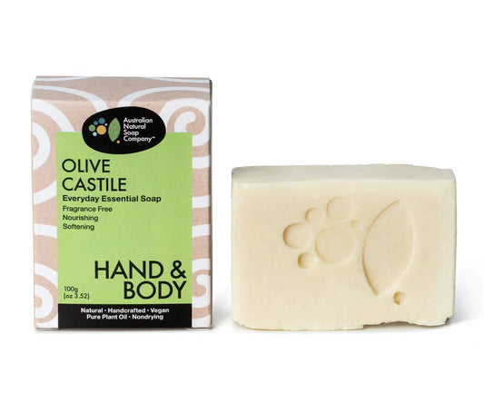 Australian Natural Soap Company- Olive Castile Soap - The Bare Theory