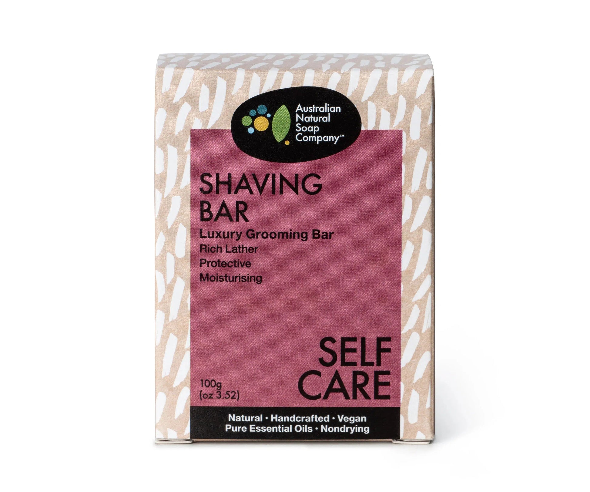 Australian Natural Soap Company- Shaving Bar - The Bare Theory