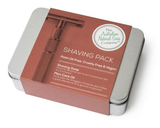 Australian Natural Soap Company - Shaving Pack - The Bare Theory