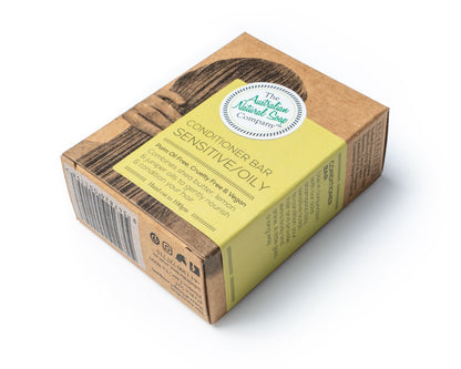 Australian Natural Soap Company - Solid Conditioner Bar - Sensitive / Oily - The Bare Theory