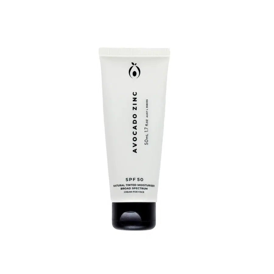 Avocado Zinc - Tinted SPF - Med / Drk - 50ml - The Bare Theory