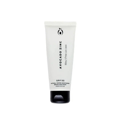 Avocado Zinc - Tinted SPF - Med / Drk - 50ml - The Bare Theory