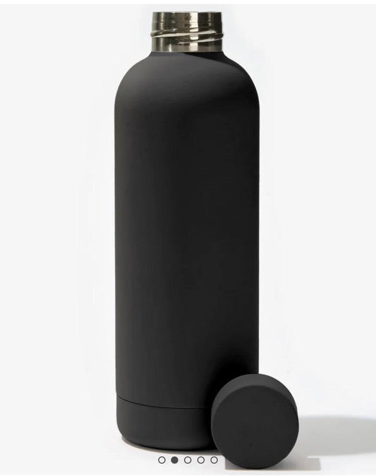Beysis - Water Bottle 1Litre - Black - The Bare Theory