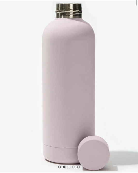 Beysis - Water Bottle 1Litre - Mauve - The Bare Theory