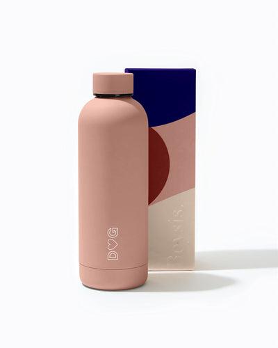 Beysis - Water Bottle 500ml - Blush - The Bare Theory