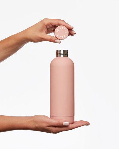 Beysis - Water Bottle 500ml - Blush - The Bare Theory