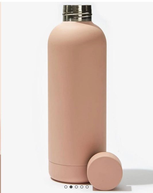 Beysis - Water Bottle 500ml - Blush - The Bare Theory