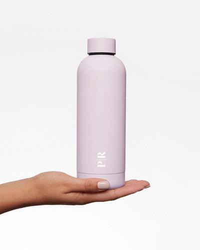 Beysis - Water Bottle 500ml - Mauve - The Bare Theory