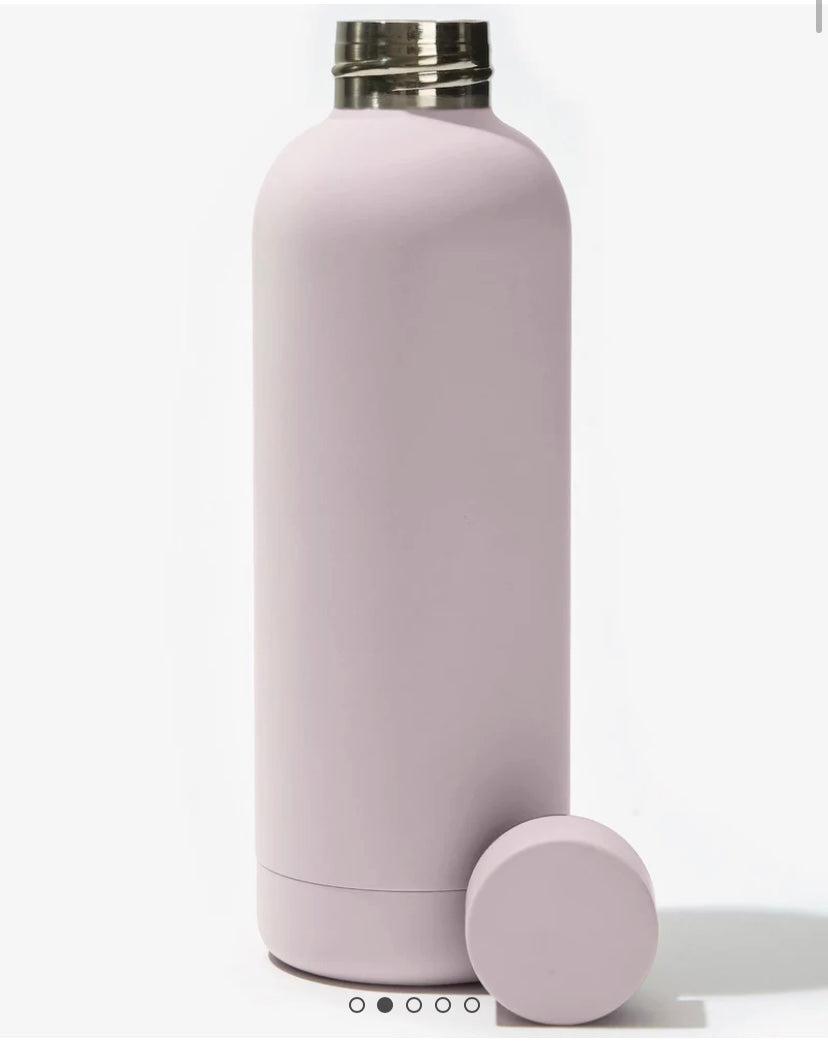 Beysis - Water Bottle 500ml - Mauve - The Bare Theory