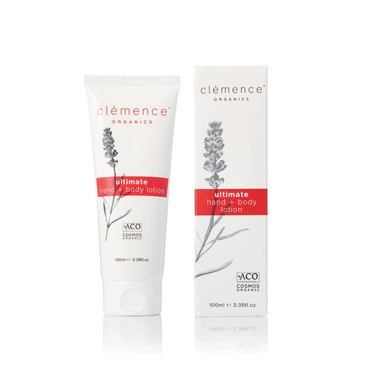 Clemence Organics - Ultimate Hand & Body Lotion - The Bare Theory