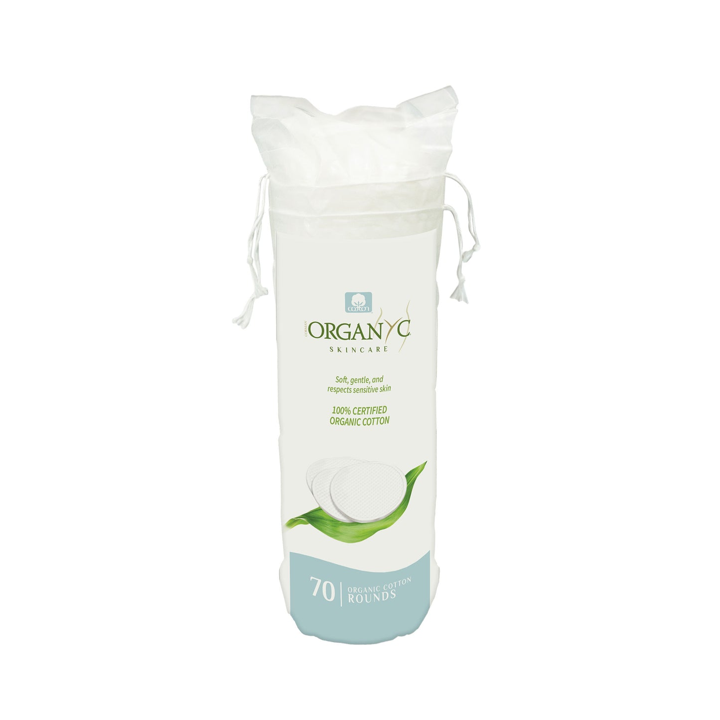 Corman Organyc Skincare - Cotton Rounds 70pc - The Bare Theory