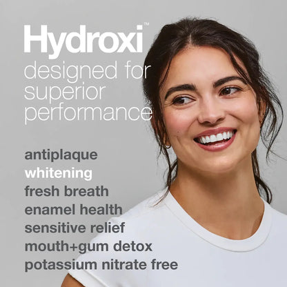 Davids Hydroxi™ - Sensitive + Whitening Nano Hydroxyapatite Premium Toothpaste | Peppermint - The Bare Theory