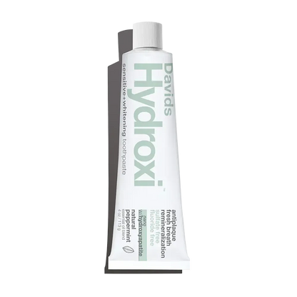 Davids Hydroxi™ - Sensitive + Whitening Nano Hydroxyapatite Premium Toothpaste | Peppermint - The Bare Theory