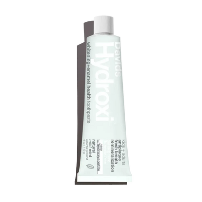 Davids Hydroxi™ - Kids + Adults | Nano Hydroxyapatite Premium Toothpaste | Mild Mint - The Bare Theory