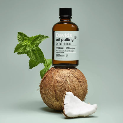 Davids Oil Pulling Oral Rinse with Hydroxyapatite - The Bare Theory