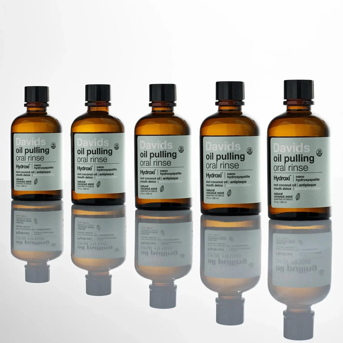 Davids Oil Pulling Oral Rinse with Hydroxyapatite - The Bare Theory