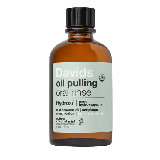 Davids Oil Pulling Oral Rinse with Hydroxyapatite - The Bare Theory
