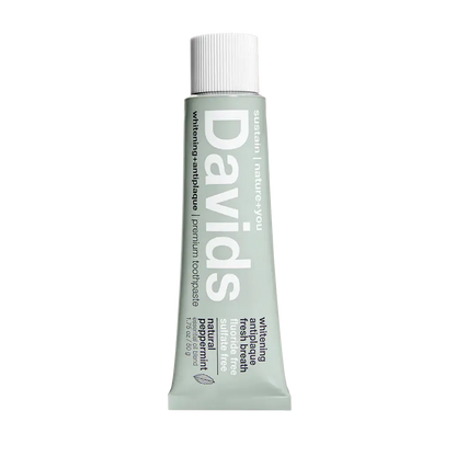Davids - Whitening + Antiplaque Premium Toothpaste | Peppermint - The Bare Theory