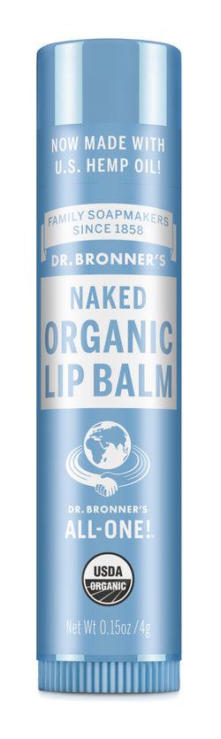 Dr Bronner's - Lip Balm - NAKED (unscented) - The Bare Theory
