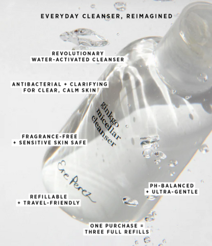 Ere Perez - Gingko Micellar Cleanser - 100ml - The Bare Theory