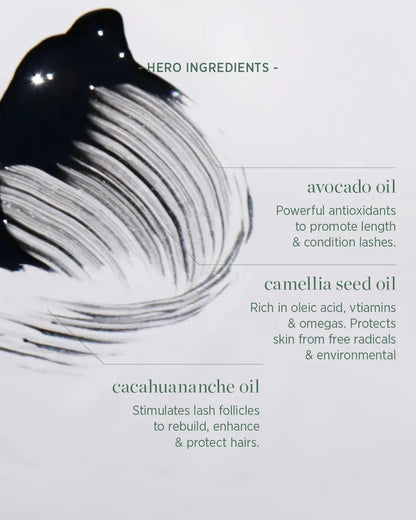 Ere Perez - Mini Avocado Waterproof Mascara Black - NEW! - The Bare Theory