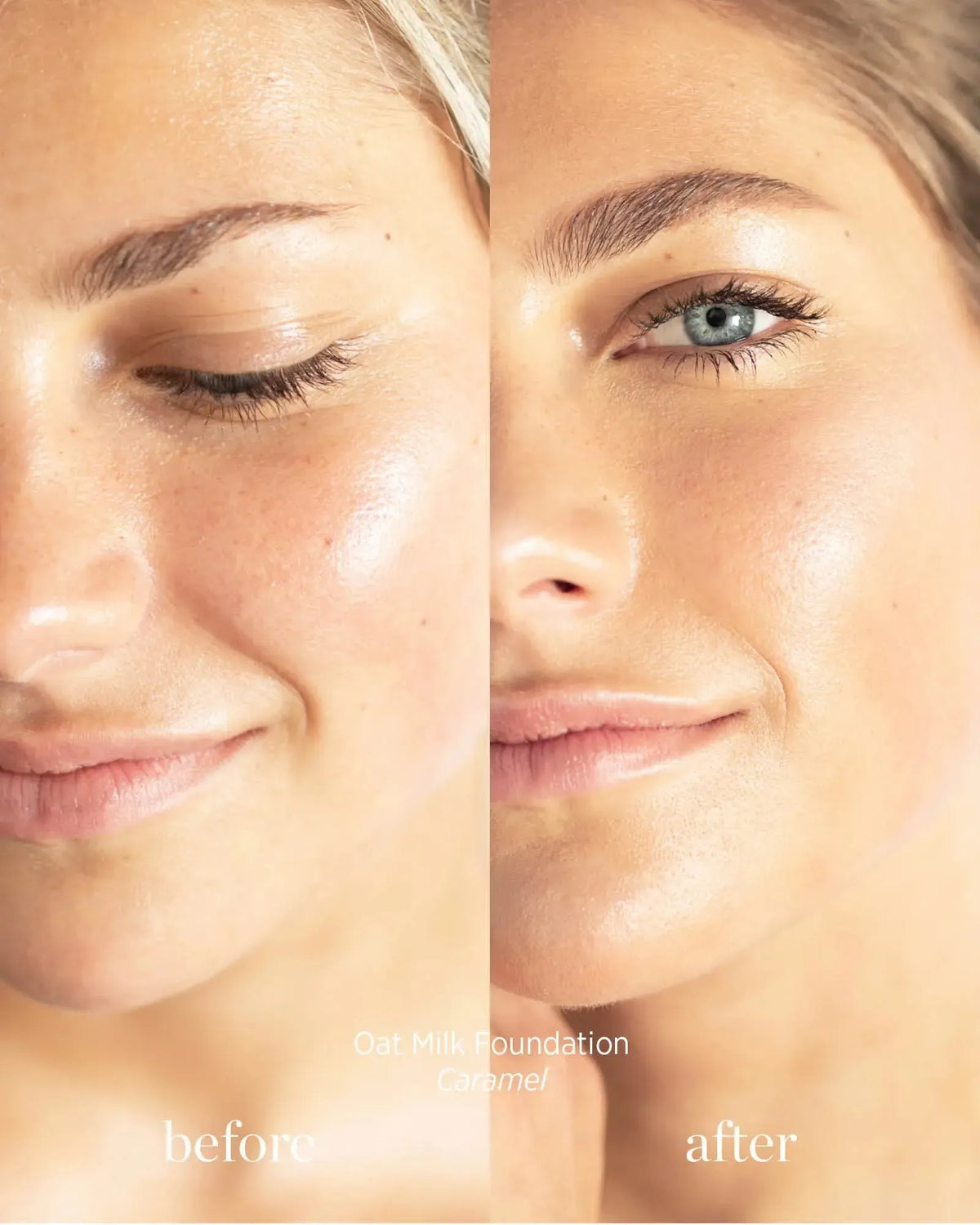 Ere Perez - Oat Milk Foundation - Caramel - The Bare Theory