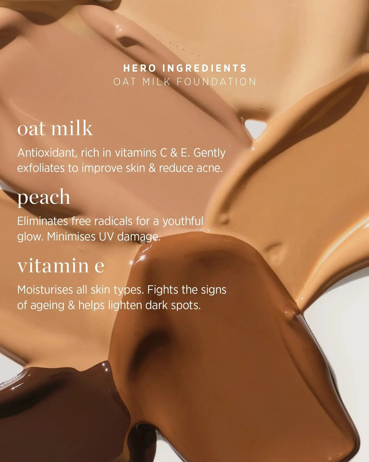 Ere Perez - Oat Milk Foundation - Malt - The Bare Theory