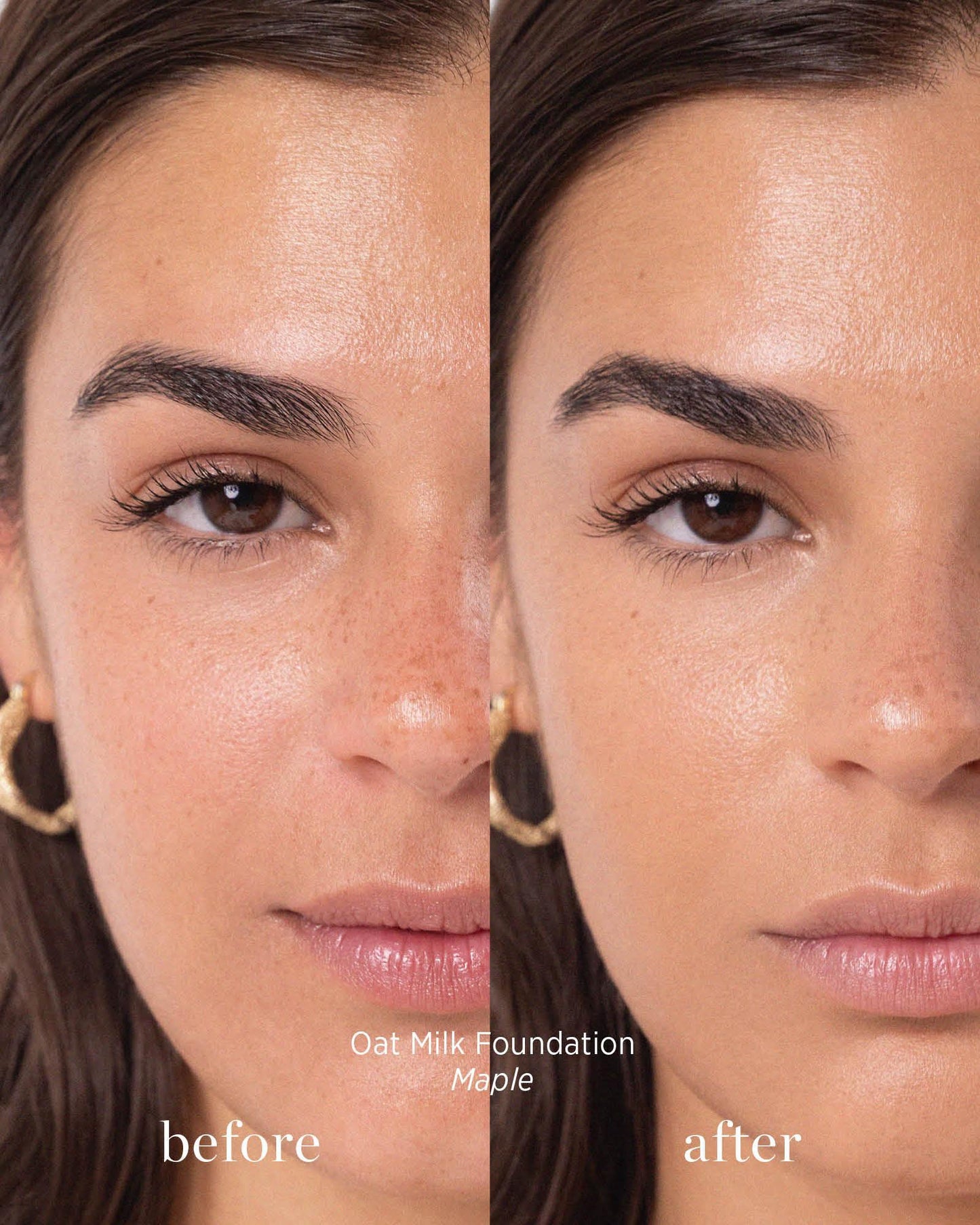 Ere Perez - Oat Milk Foundation - Maple - The Bare Theory
