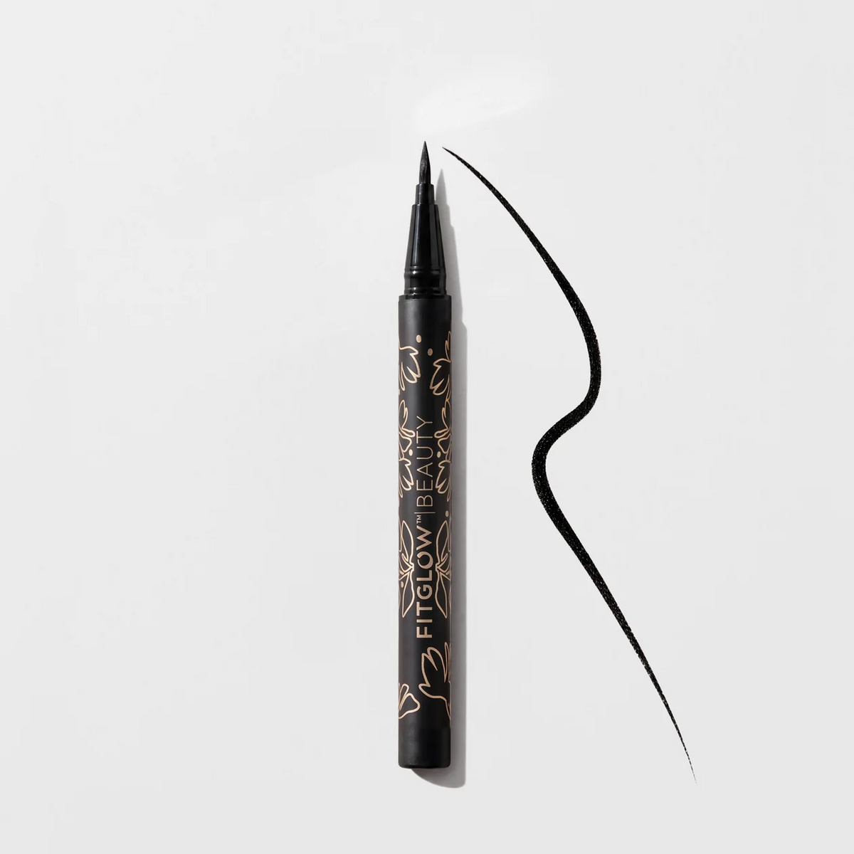 Fitglow Beauty - Liquid Eyeliner - Black - The Bare Theory