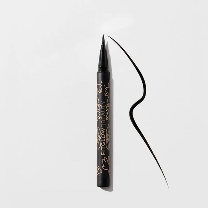 Fitglow Beauty - Liquid Eyeliner - Black - The Bare Theory