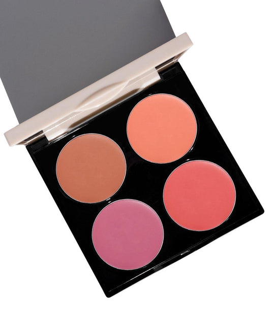 Fitglow Beauty - Multi-Use Ceramide Cream Lip + Cheek Palette - The Bare Theory