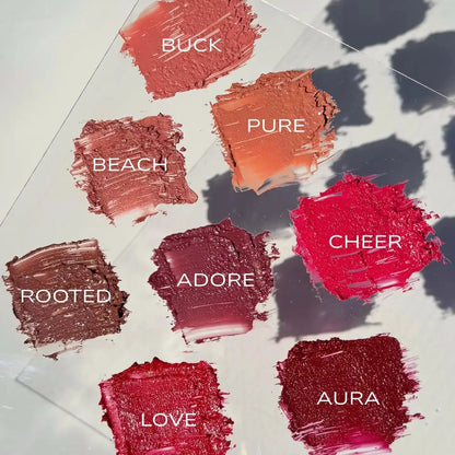 FITGLOW- Lip Colour Cream Palette (8 shades) - The Bare Theory